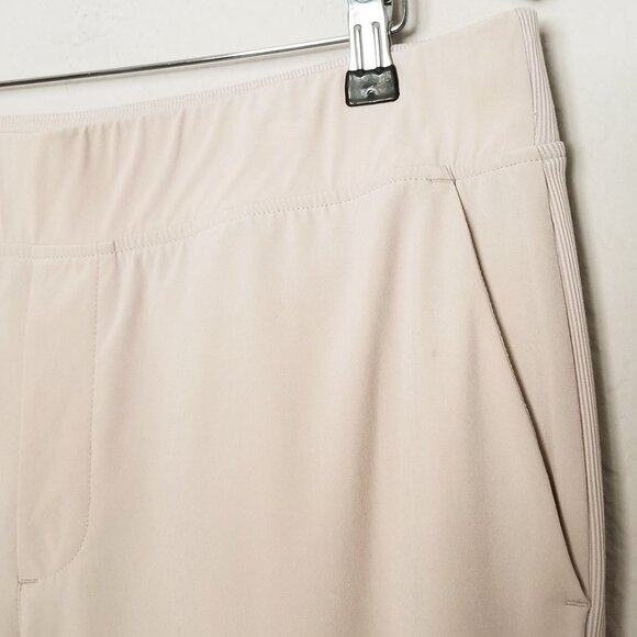 Athleta Brooklyn Mid Rise Ankle Pants 14 Avalone Stretch Slit Lightweight $99 - Picture 9 of 16
